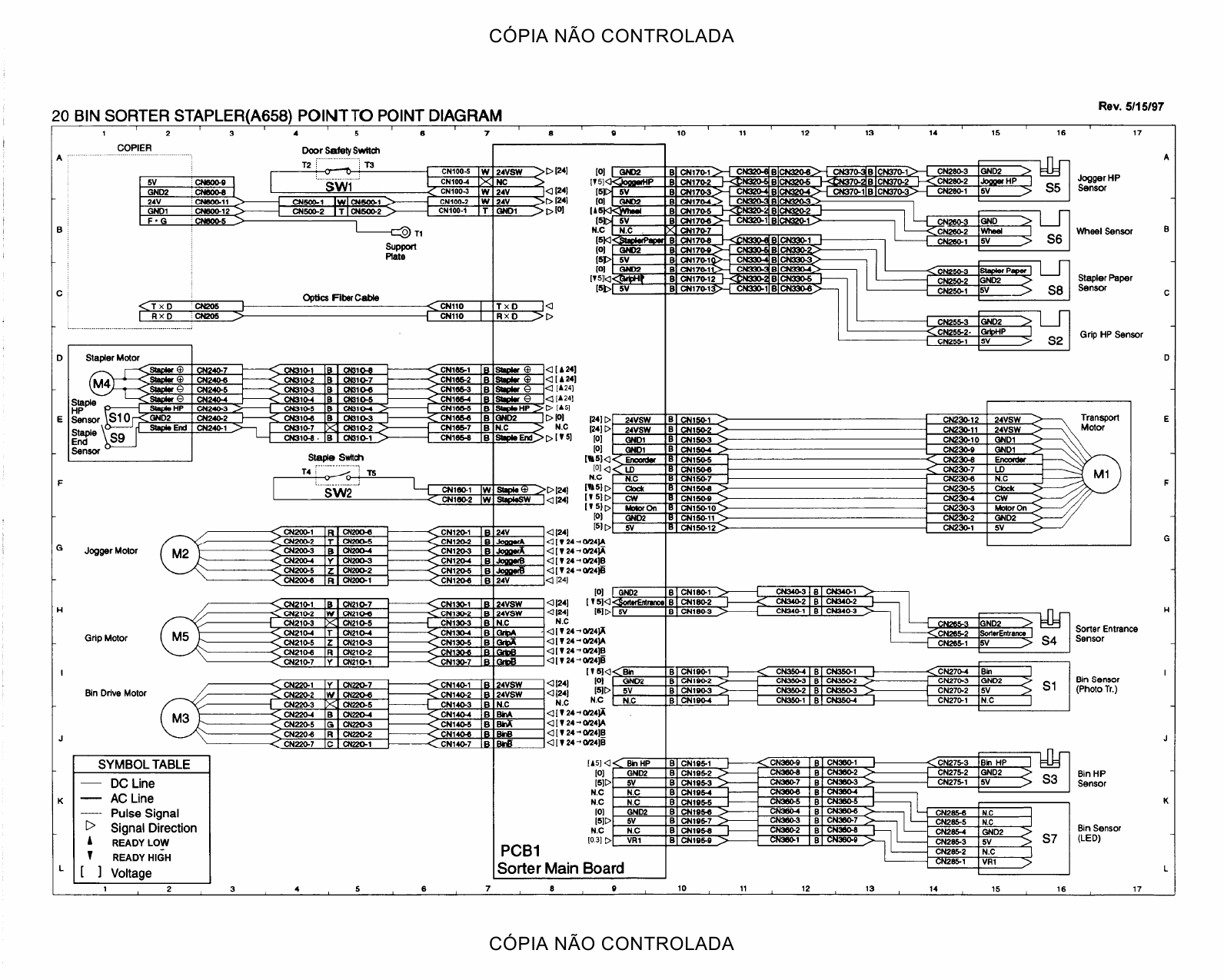 RICOH Aficio FT-4022 5850 A161 A207 Circuit Diagram-6
